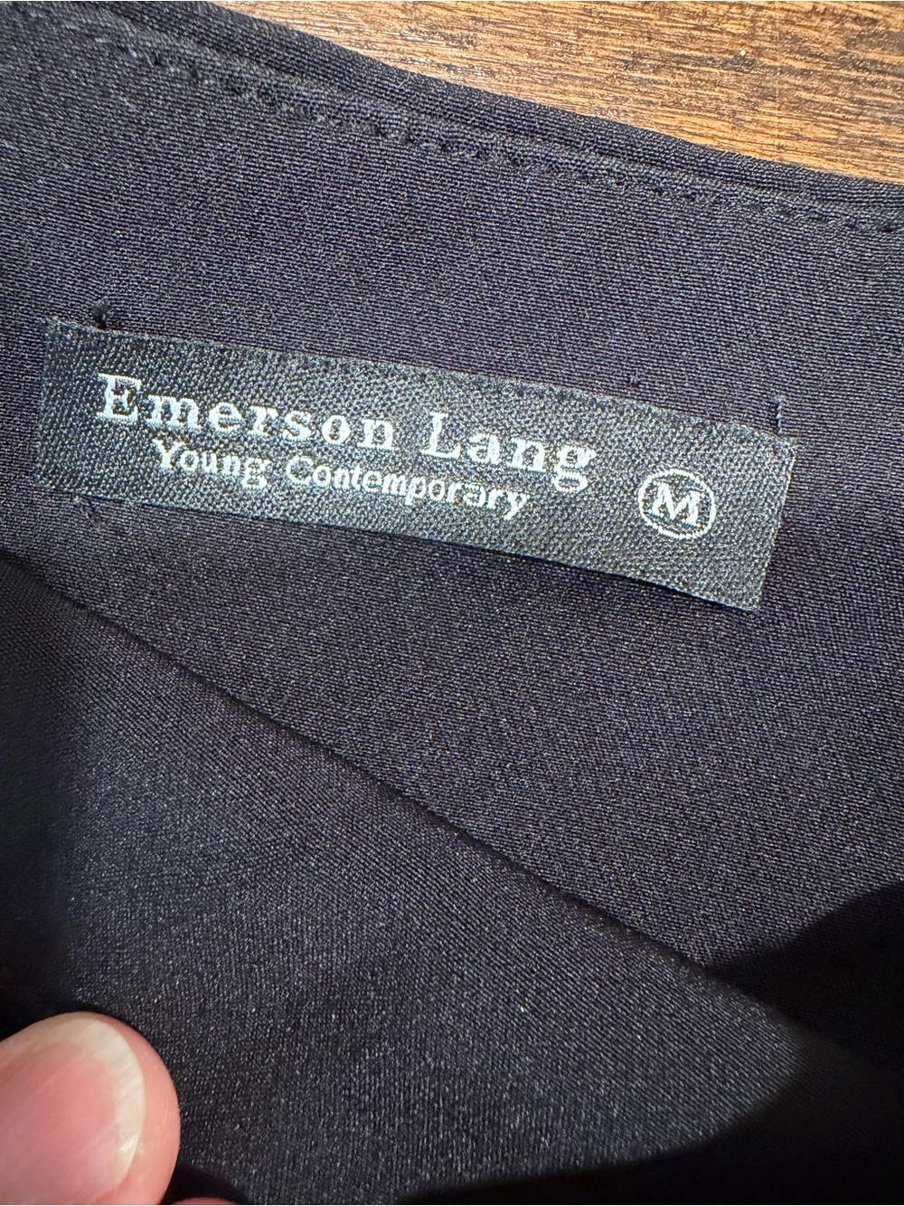 Emerson Lang Modern Pleated Mini Skirt in black - Picture 4 of 8